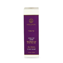 Load image into Gallery viewer, Hylunia Facial Day Lotion - 1.7 fl oz - Anti-Aging for Wrinkles - with Shea Butter, Hyaluronic Acid Serum, Zinc - Natural Vegan Moisturizer - Rapid Skin Repair