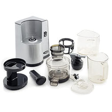Load image into Gallery viewer, Omega VSJ843QS Vertical Masticating 43 RPM Compact Cold Press Juicer Machine with Automatic Pulp Ejection, 150-Watt, Silver