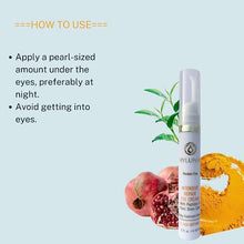 Load image into Gallery viewer, Hylunia Intensive Repair Eye Cream - 0.5 fl oz - Anti-Aging for Dark Circles and Wrinkles - with Vitamin E, Shea Butter, Hyaluronic Acid Serum - Natural Vegan Moisturizer