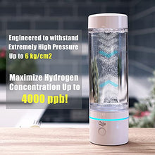 Load image into Gallery viewer, Qlife Qcup Max Hydrogen Water Generator Maker | Super High H2 Concentration 5000 ppb I 9 Layers Dual Chamber Electrode Technology | High Grade Titanium Plate | High Pressuring Technology