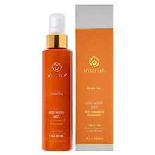 Load image into Gallery viewer, Hylunia Rose Water Mist - 5.1 fl oz - Calendula and Pomegranate - Natural Vegan Skin Repair
