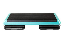 Load image into Gallery viewer, The Step (Made in USA) Original Aerobic Platform for Total Body Fitness – Health Club Size,Teal,F1010W, No DVD
