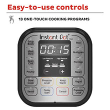 Load image into Gallery viewer, Instant Pot Duo 7-in-1 Electric Pressure Cooker, Slow Cooker, Rice Cooker, Steamer, Sauté, Yogurt Maker, Warmer &amp; Sterilizer, Includes App With Over 800 Recipes, Stainless Steel, 6 Quart

