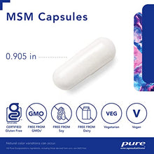 Load image into Gallery viewer, Pure Encapsulations MSM Capsules | Sulfur Supplement to Support Joints, Immune System, Connective Tissue, and Respiratory Health* | 360 Capsules
