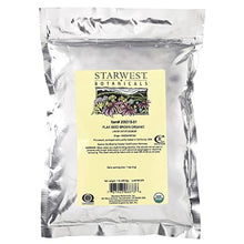 Load image into Gallery viewer, Organic Brown Flax Seed Whole 1 Pounds
