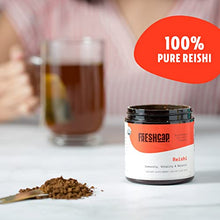 Load image into Gallery viewer, FreshCap, Reishi Mushroom Powder (60 Servings), Supplement for Longevity, Organic Dual Extract (27% Beta glucan, 1.4% Triterpene)

