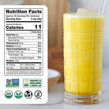 Load image into Gallery viewer, Sunfood Golden Milk Superfood Powder, Organic Turmeric Latte Blend with Ginger, Black Pepper, Maca &amp; Cinnamon, Gut Health - Gluten Free, Vegan, Non GMO Coffee Alternative - 6 oz Bag, 56 Servings
