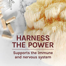 Load image into Gallery viewer, Host Defense, Lion's Mane Capsules, Promotes Mental Clarity, Focus and Memory, Mushroom Supplement, Unflavored, 120
