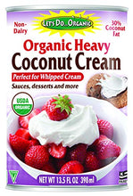 Load image into Gallery viewer, Let's Do...Organic Heavy Coconut Cream, 13.5 Ounce Can, White
