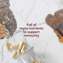 Load image into Gallery viewer, Host Defense, Chaga Capsules, Antioxidant and DNA Support, Mushroom Supplement, Unflavored, 120
