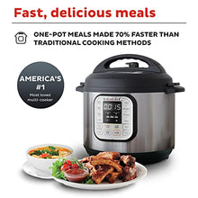 Load image into Gallery viewer, Instant Pot Duo 7-in-1 Electric Pressure Cooker, Slow Cooker, Rice Cooker, Steamer, Sauté, Yogurt Maker, Warmer &amp; Sterilizer, Includes App With Over 800 Recipes, Stainless Steel, 6 Quart
