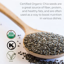 Load image into Gallery viewer, Starwest Botanicals Certified Organic Chia Seed, 1 lb | Gluten-Free, Non-GMO
