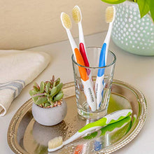 Load image into Gallery viewer, MOUTHWATCHERS Dr Plotkas Extra Soft Flossing Toothbrush Manual Soft Toothbrush for Adults, Ultra CleanToothbrush, Good for Sensitive Teeth and Gums, 2 Pack - Stocking Stuffers, Colors May Vary
